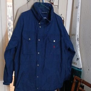 Vintage Polo Ralph Lauren Light Parka Or Rain Jacket Size Large